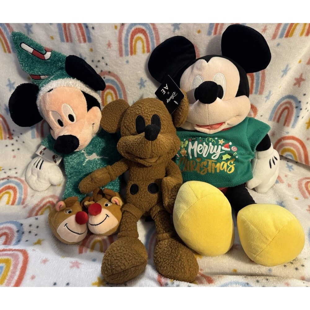 Lot Of 3 Mickey Mouse BAB American Eagle And Disney Store